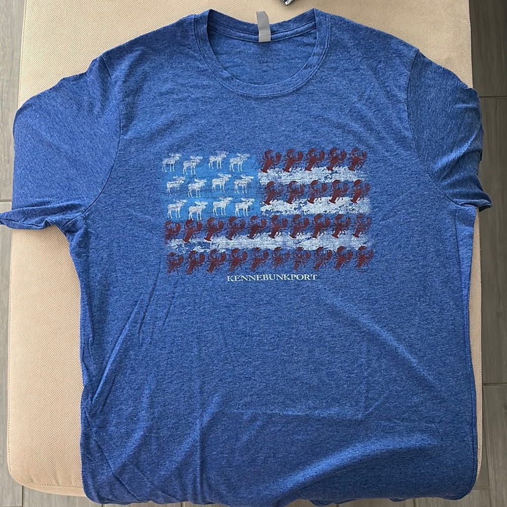 Blue Graphic T-Shirt
